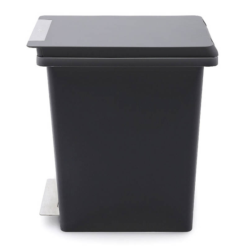 Thùng Rác nhựa Fitis Compact X 20L - Xám Xám - PPL1-906, , large image number null